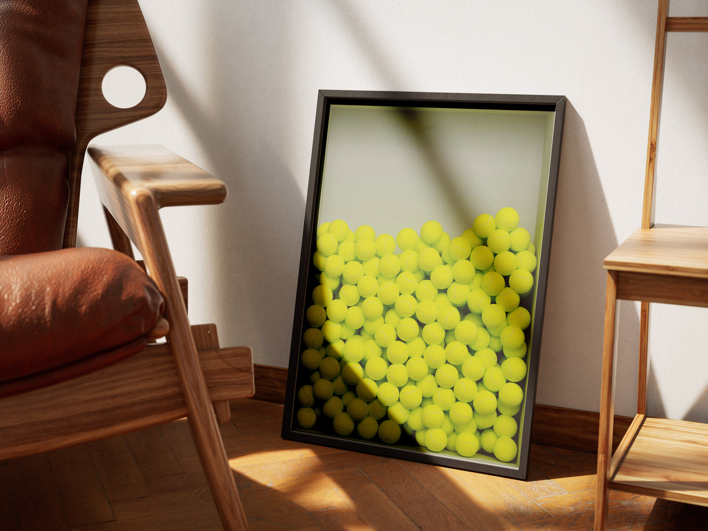 3D effect tennis poster - the perfect gift for every player!
